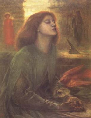 Dante Gabriel Rossetti Beata Beatrix (mk28) oil painting image